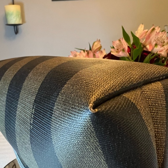 Vintage FENDI Penguin Stripe Baguette Handbag Clutch Pouch - Picture 6 of 13